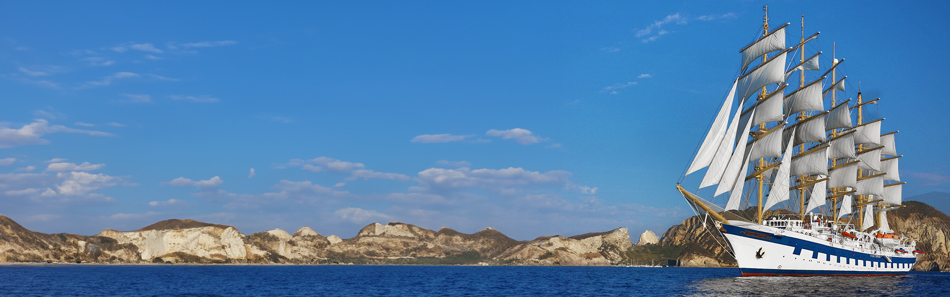 Cruises  on a Sailship to the Mediterranean Sea 