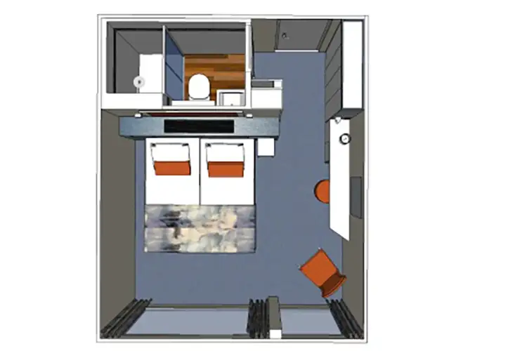 1L_PPSGL 1 single bed main deck