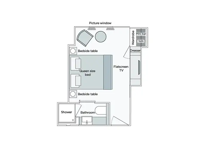 D Emerald Stateroom