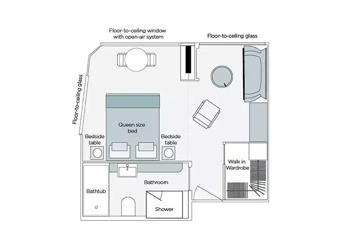 RA Emerald Riverview Suite