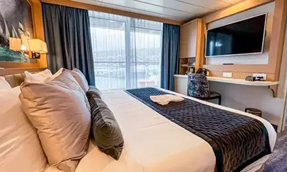 DV Deluxe Veranda Forward Stateroom